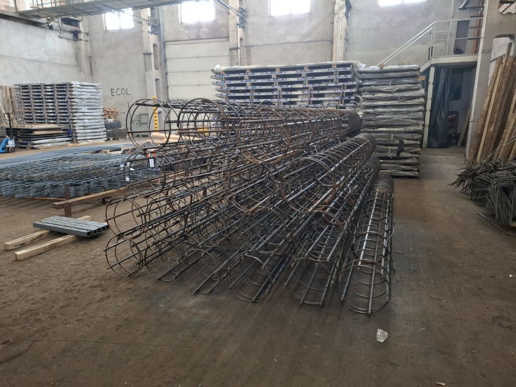 stal B500SP Epstal na budowie